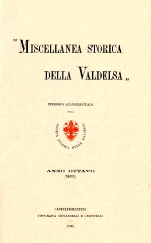 Miscellanea Storica della Valdelsa anno 1900